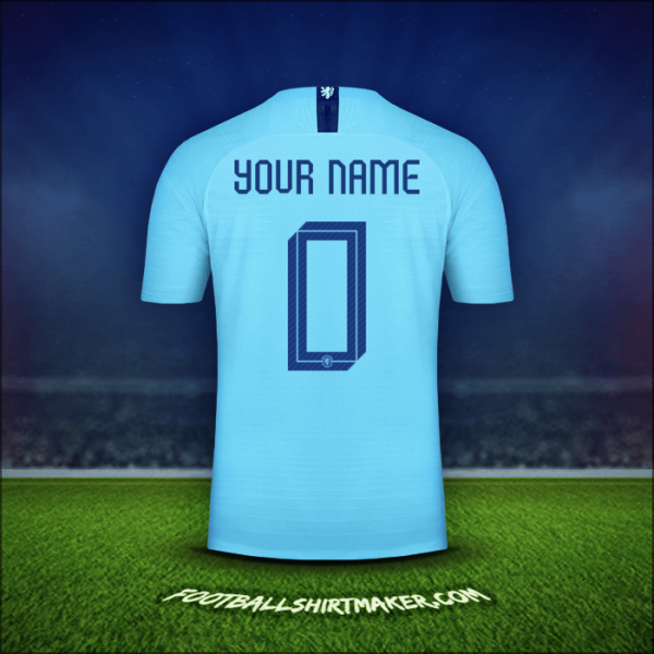 Shirt Netherlands 2018/19 Away -  your name - 0