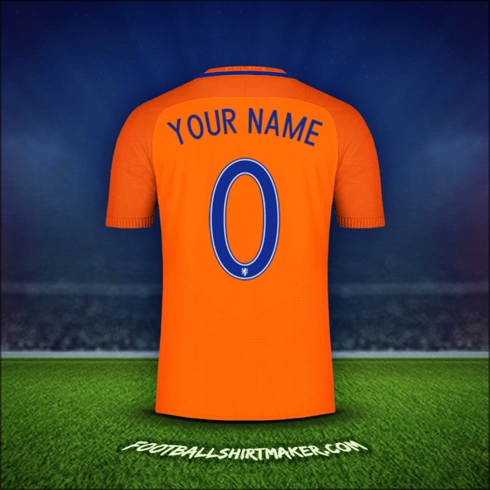 Jersey Netherlands 2016 -  your name - 0
