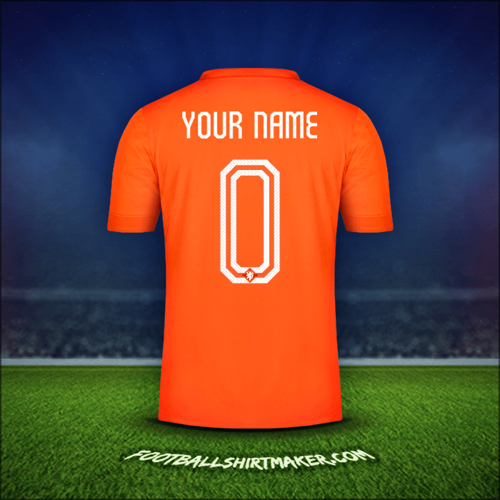 Shirt Netherlands 2014/15 -  your name - 0