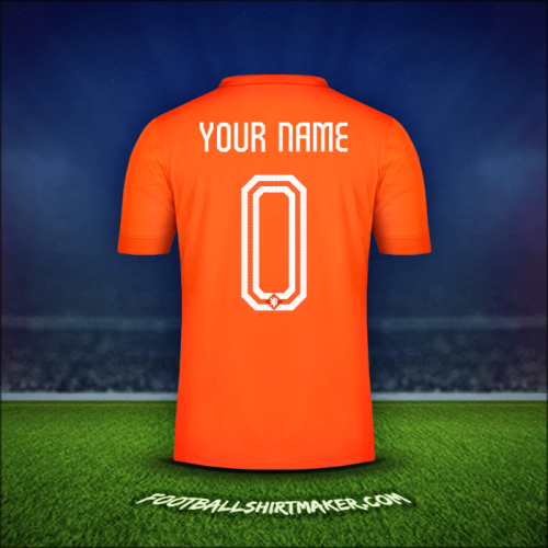 Shirt Netherlands 2014/15 -  your name - 0