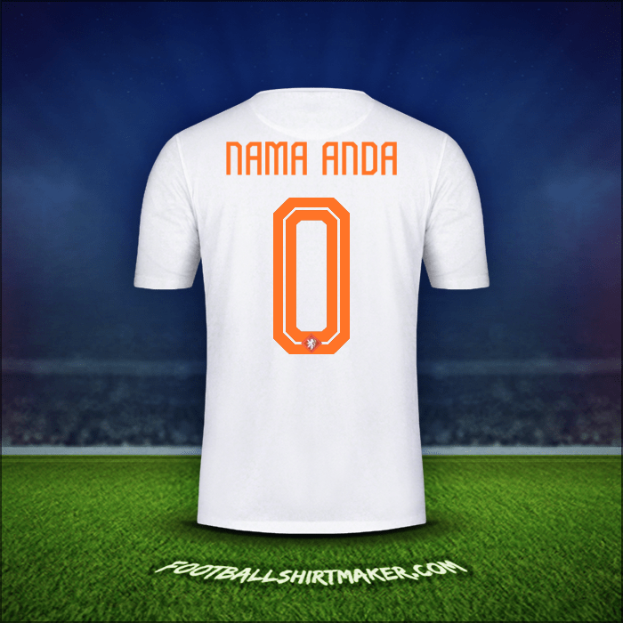 Jersey Belanda 2015 Alternatif -  nama anda - 0