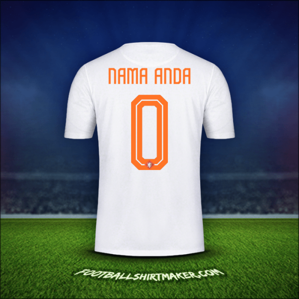 Jersey Belanda 2015 Alternatif -  nama anda - 0