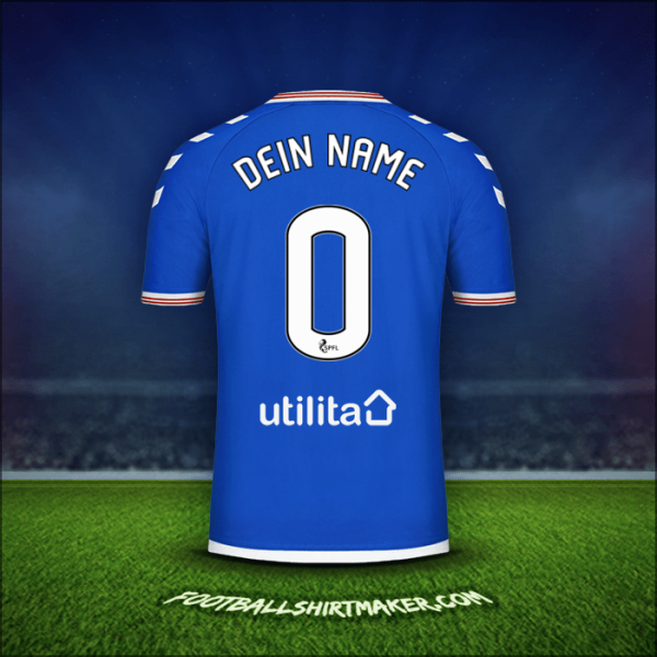 Trikot Rangers FC 2019/20 -  dein name - 0