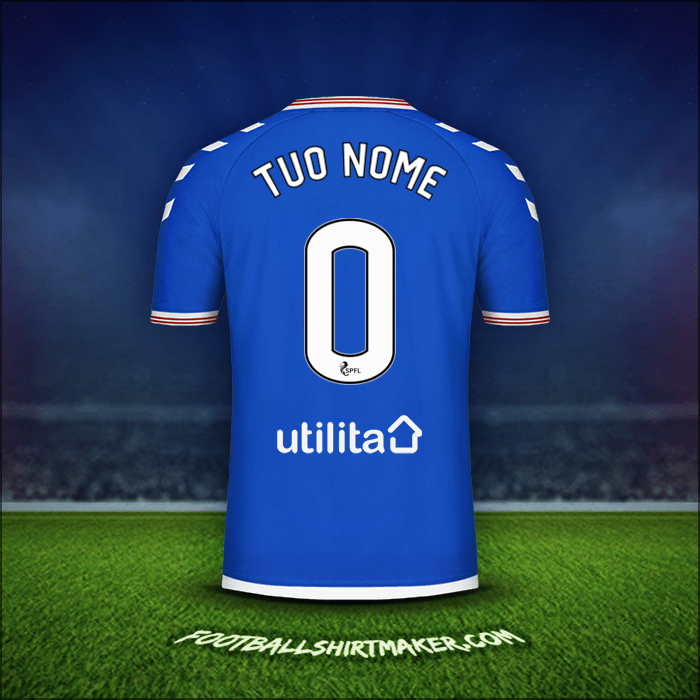 Maglia Rangers FC 2019/20 -  tuo nome - 0