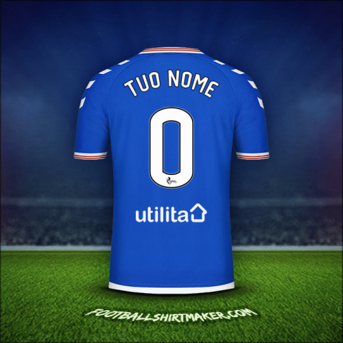 Maglia Rangers FC 2019/20 -  tuo nome - 0