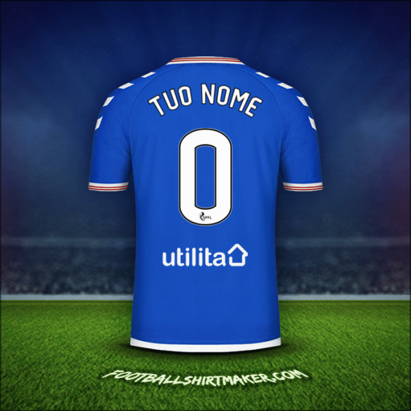 Maglia Rangers FC 2019/20 -  tuo nome - 0