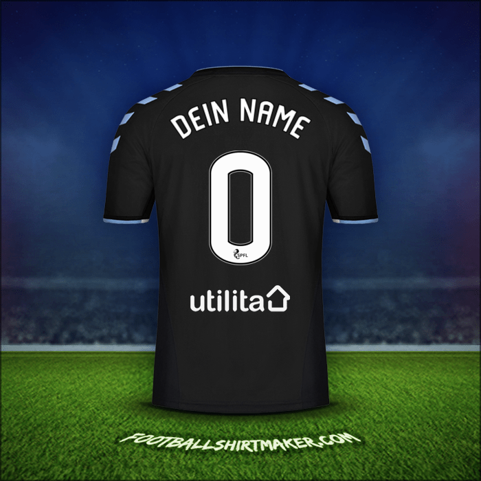 Trikot Rangers FC 2019/20 Auswärts -  dein name - 0
