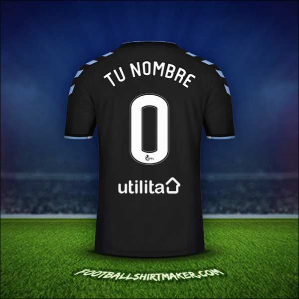 Jersey Rangers FC 2019/20 Visita -  tu nombre - 0