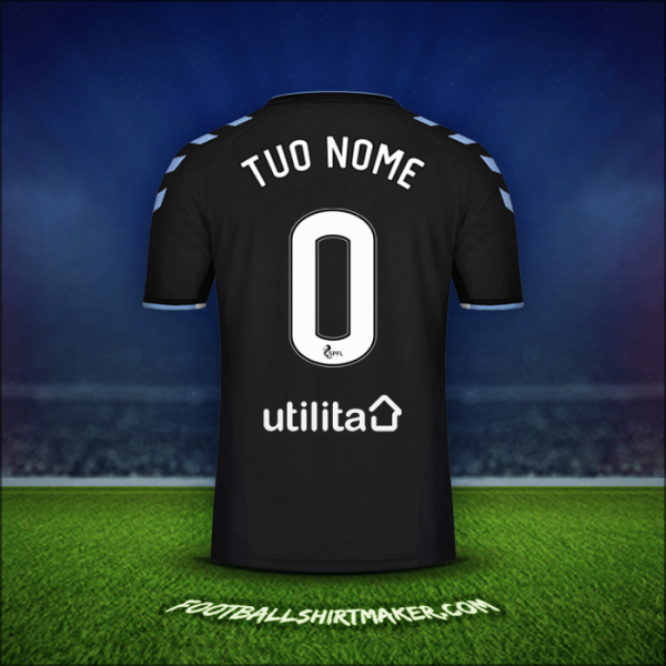 Maglia Rangers FC 2019/20 Seconda -  tuo nome - 0