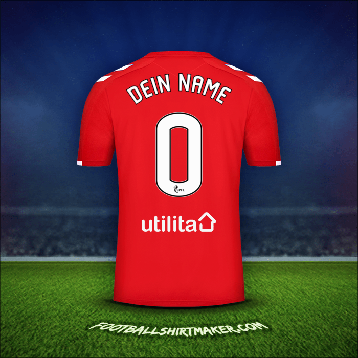 Trikot Rangers FC 2019/20 Dritte -  dein name - 0