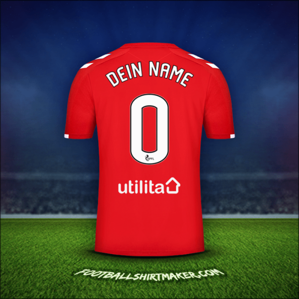 Trikot Rangers FC 2019/20 Dritte -  dein name - 0