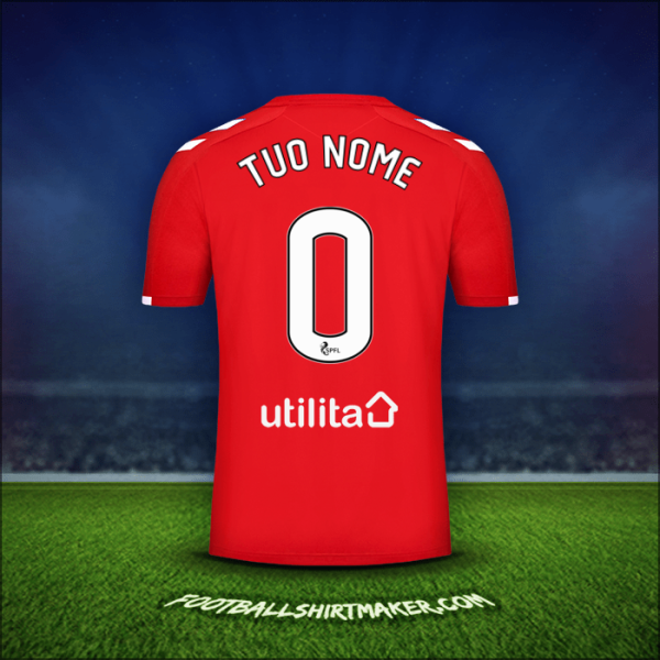 Maglia Rangers FC 2019/20 Terza -  tuo nome - 0