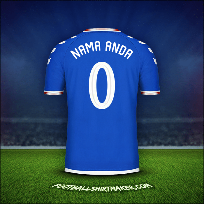 Jersey Rangers FC Cup 2019/20 -  nama anda - 0