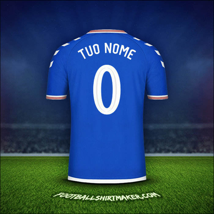 Maglia Rangers FC Cup 2019/20 -  tuo nome - 0