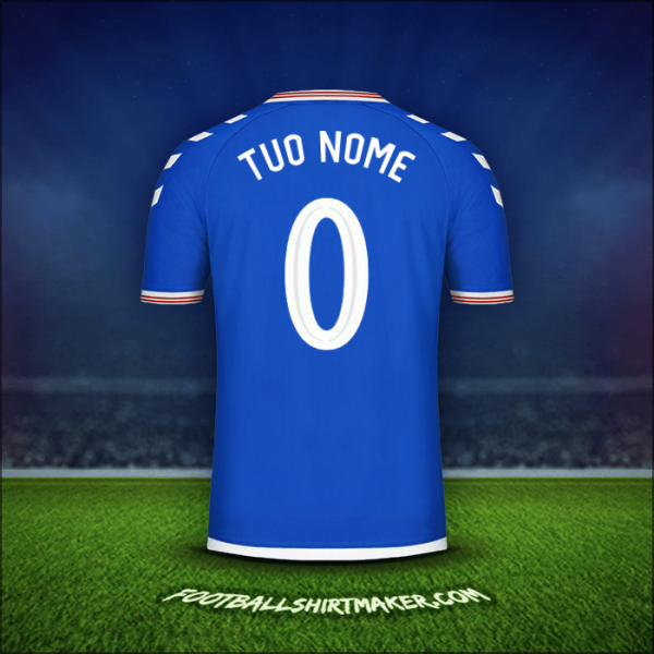 Maglia Rangers FC Cup 2019/20 -  tuo nome - 0