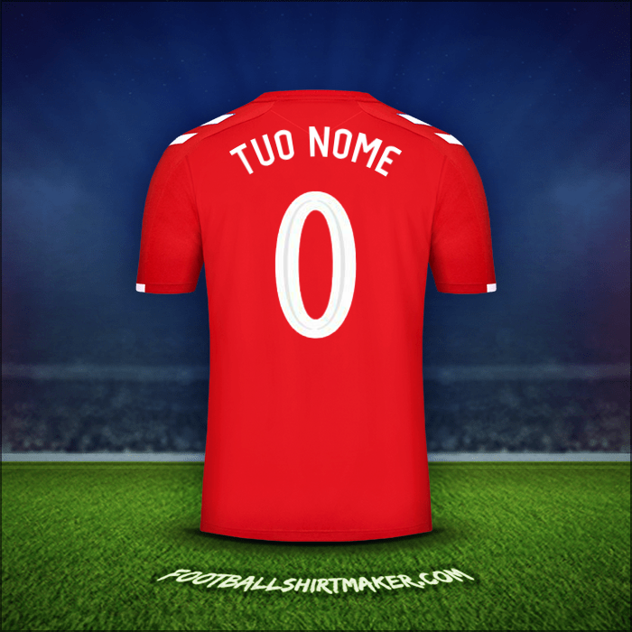 Maglia Rangers FC Cup 2019/20 Terza -  tuo nome - 0