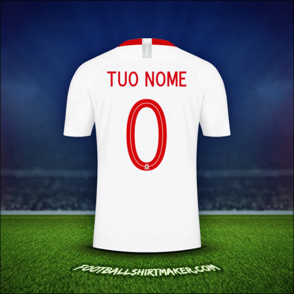 Maglia Polonia 2018 -  tuo nome - 0