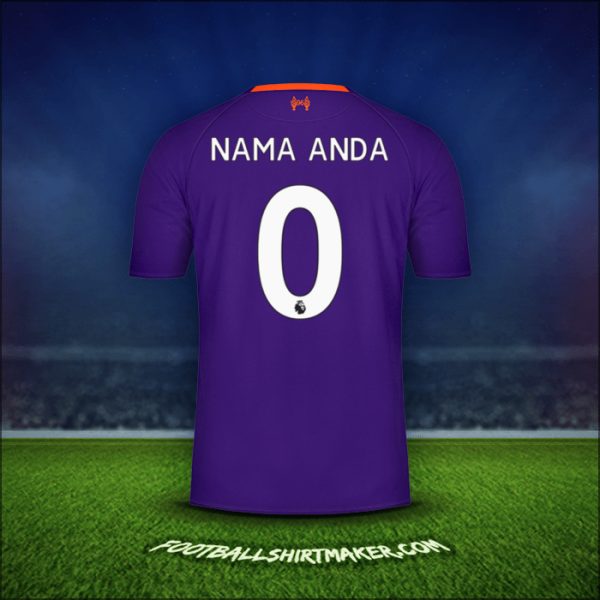 Jersey Liverpool FC 2018/19 Alternatif -  nama anda - 0