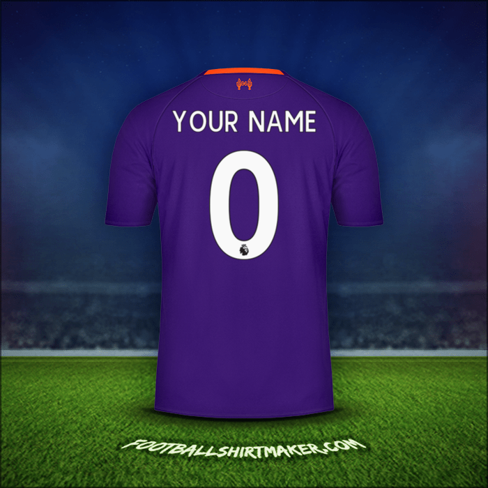Jersey Liverpool FC 2018/19 Away -  your name - 0