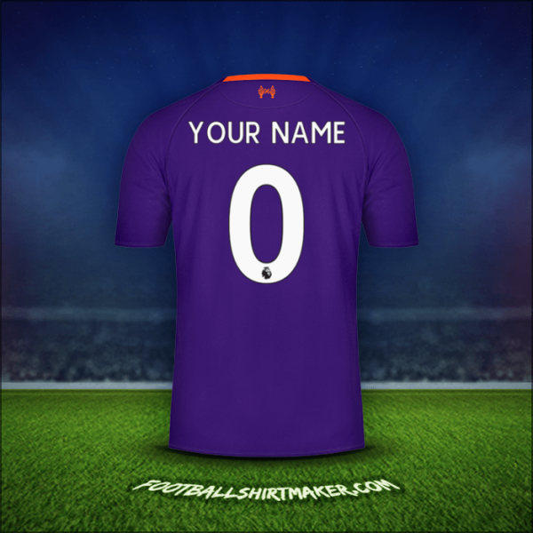 Shirt Liverpool FC 2018/19 Away -  your name - 0