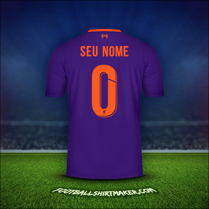 Camisa Liverpool FC Cup 2018/19 Alternativa -  seu nome - 0