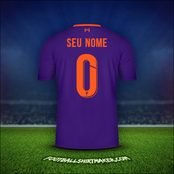 Camisa Liverpool FC Cup 2018/19 Alternativa -  seu nome - 0