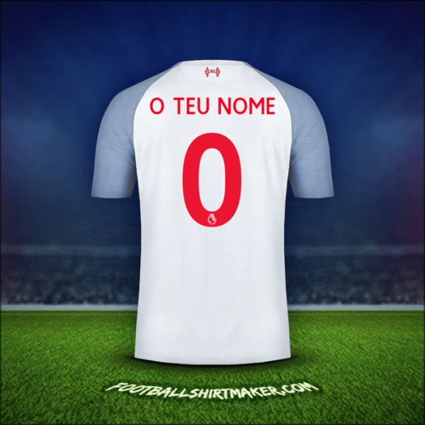 Camisola Liverpool FC 2018/19 Terceira -  o teu nome - 0