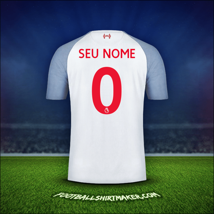 Camisa Liverpool FC 2018/19 Terceira -  seu nome - 0