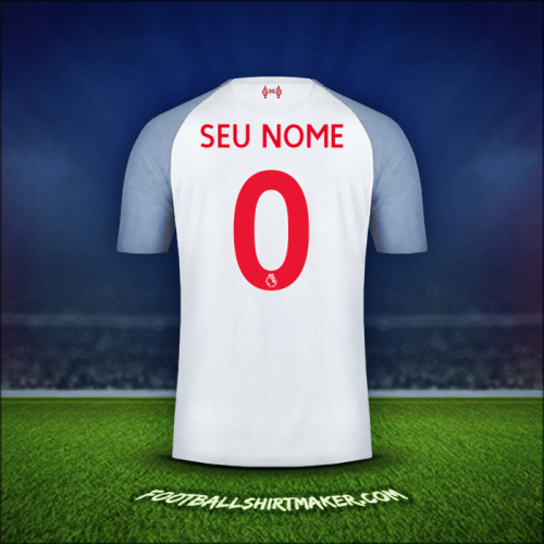 Camisa Liverpool FC 2018/19 Terceira -  seu nome - 0