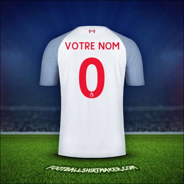Maillot Liverpool FC 2018/19 Troisième -  votre nom - 0