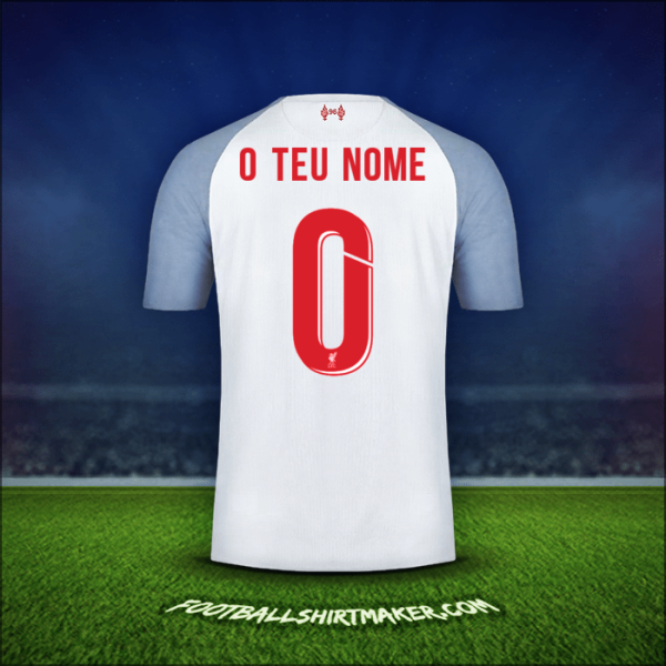 Camisola Liverpool FC Cup 2018/19 Terceira -  o teu nome - 0