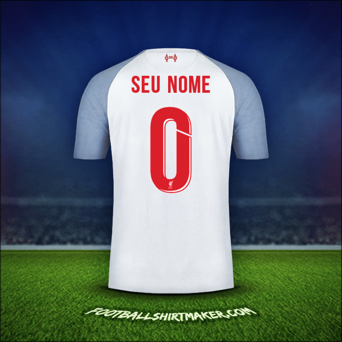 Camisa Liverpool FC Cup 2018/19 Terceira -  seu nome - 0