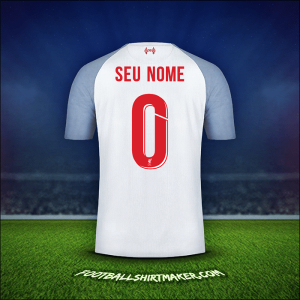 Camisa Liverpool FC Cup 2018/19 Terceira -  seu nome - 0