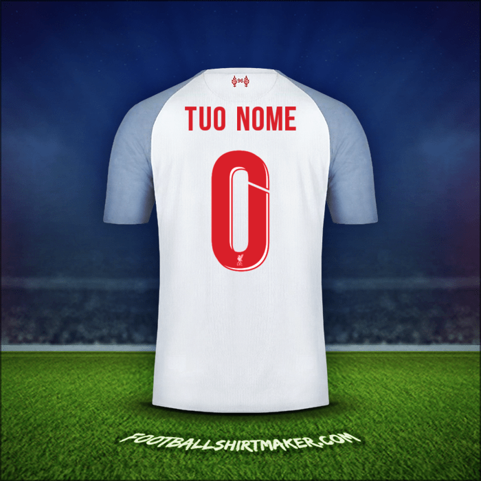 Maglia Liverpool FC Cup 2018/19 Terza -  tuo nome - 0