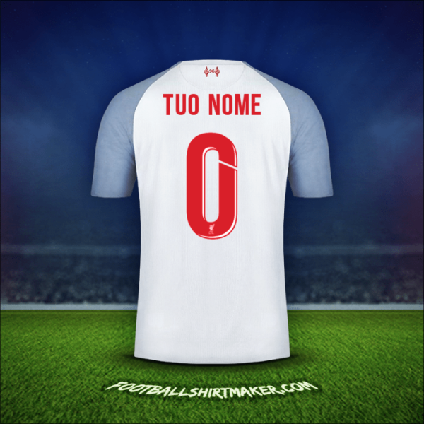 Maglia Liverpool FC Cup 2018/19 Terza -  tuo nome - 0
