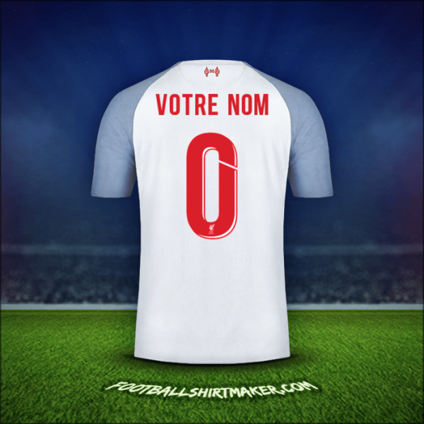Maillot Liverpool FC Cup 2018/19 Troisième -  votre nom - 0