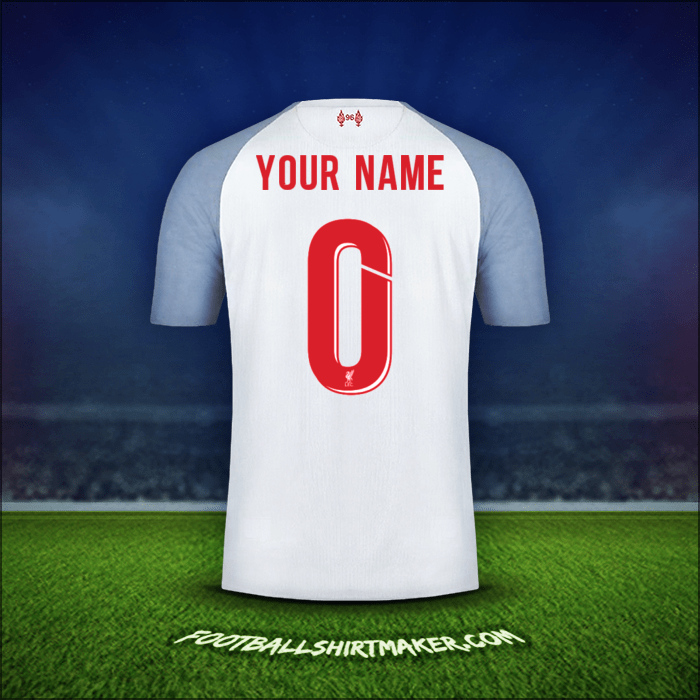 Shirt Liverpool FC Cup 2018/19 Third -  your name - 0
