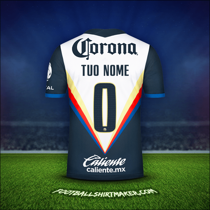 Maglia Club America 2020/21 Seconda -  tuo nome - 0