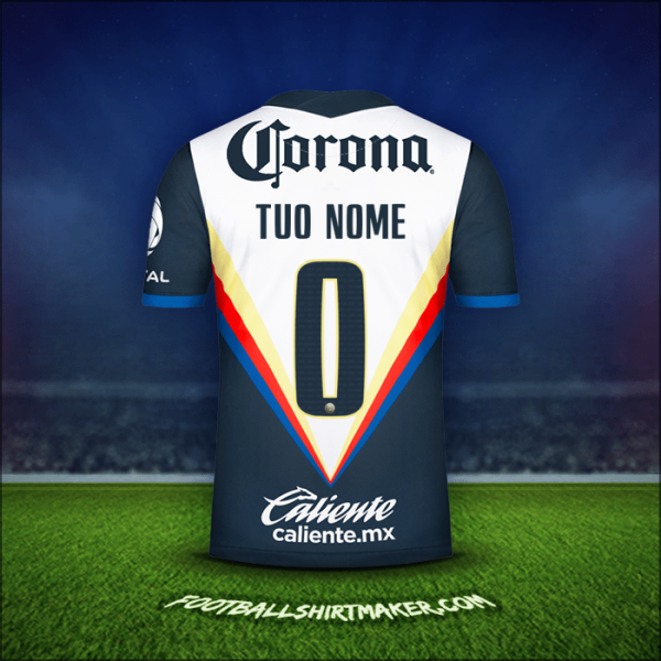 Maglia Club America 2020/21 Seconda -  tuo nome - 0