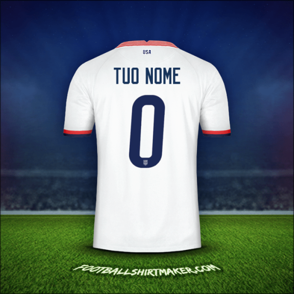 Maglia Stati Uniti 2020 -  tuo nome - 0
