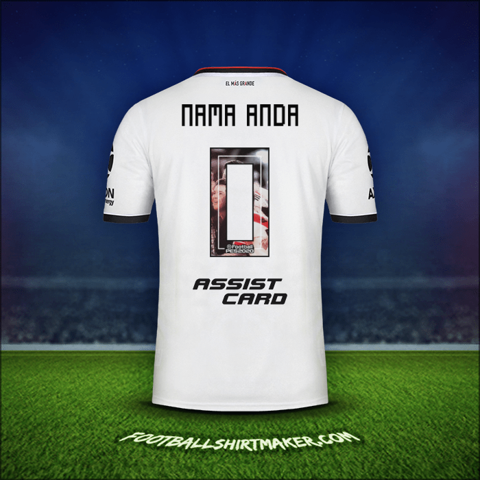 Jersey River Plate 2019/20 Ketiga -  nama anda - 0