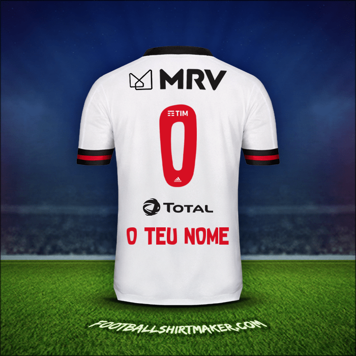 Camisola Flamengo 2020 Alternativa -  o teu nome - 0