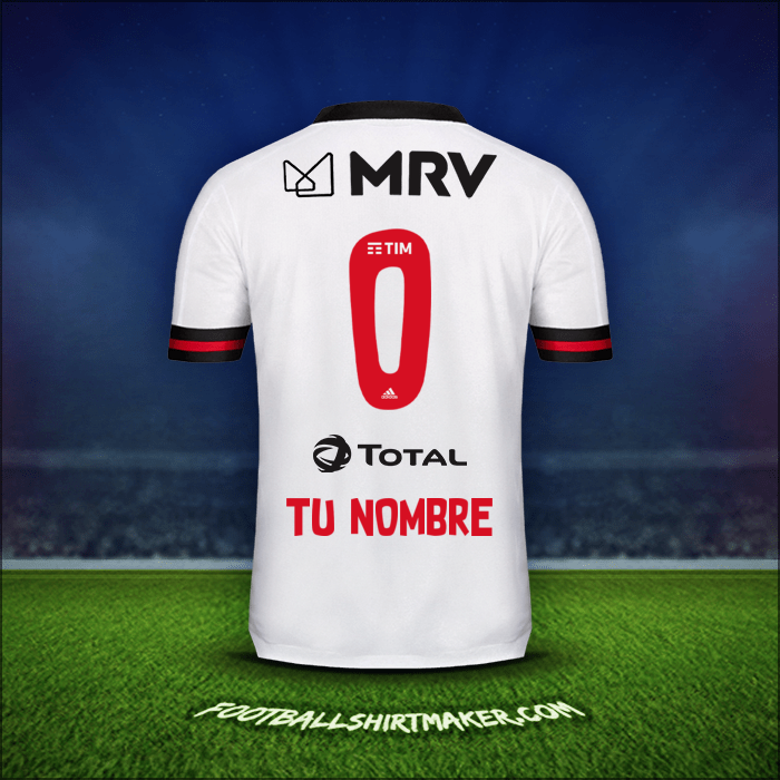 Jersey Flamengo 2020 Visita -  tu nombre - 0