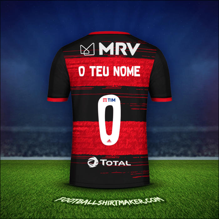 Camisola Flamengo Libertadores 2020 -  o teu nome - 0