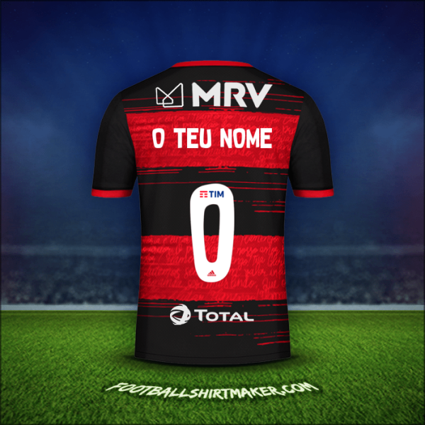 Camisola Flamengo Libertadores 2020 -  o teu nome - 0