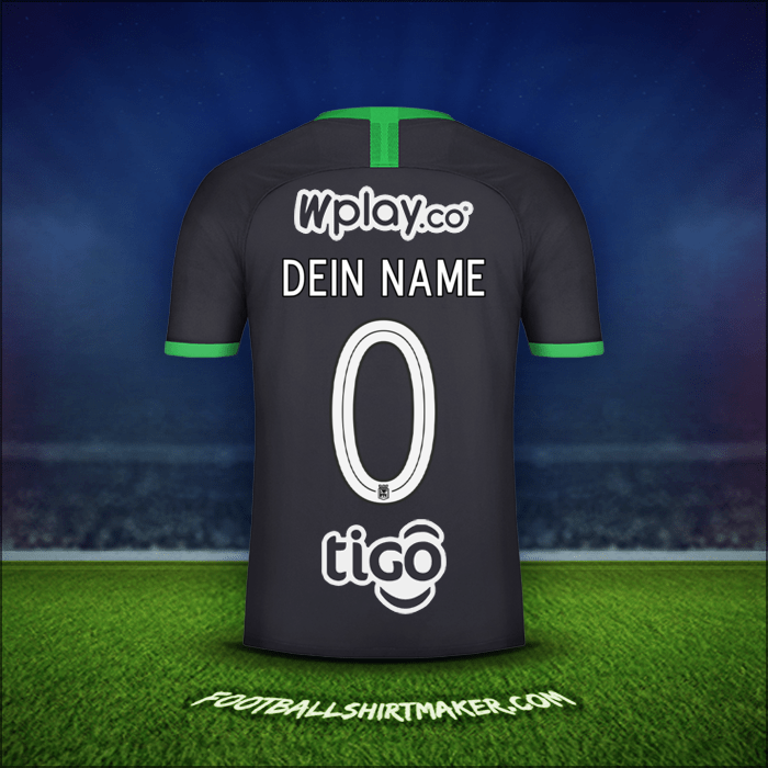 Trikot Atletico Nacional 2020 Dritte -  dein name - 0