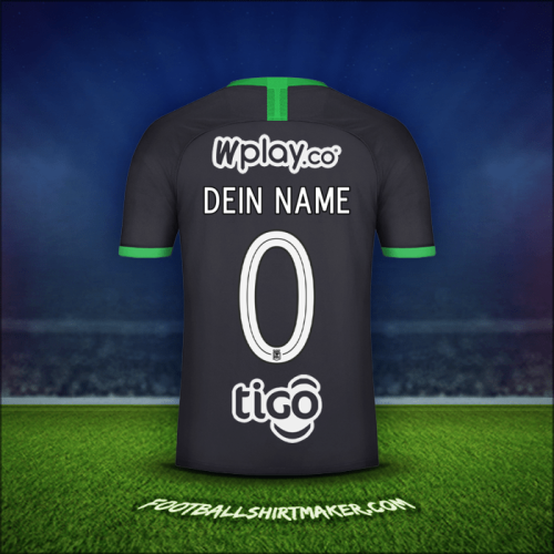 Trikot Atletico Nacional 2020 Dritte -  dein name - 0
