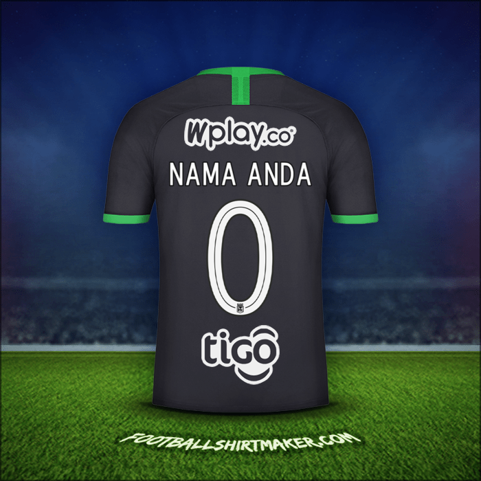 Jersey Atletico Nacional 2020 Ketiga -  nama anda - 0