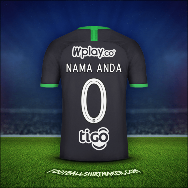 Jersey Atletico Nacional 2020 Ketiga -  nama anda - 0