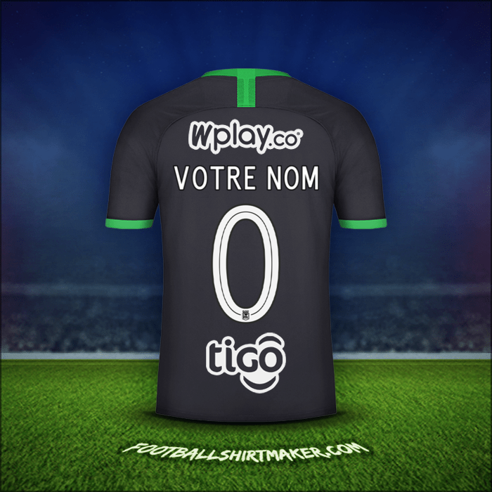 Maillot Atletico Nacional 2020 Troisième -  votre nom - 0